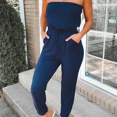 Keira™ | Trägerloser Jumpsuit