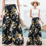 Devyn | Vintage Boho High Waist Swing Wide Leg Hose