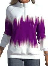 Corrine™| Lässiger Pullover mit Reißverschluss