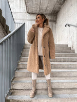 Meike™ Wintermantel aus feiner Wolle