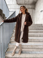 Meike™ Wintermantel aus feiner Wolle