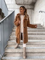 Meike™ Wintermantel aus feiner Wolle