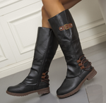 Judy™ | Kniehohe Lederstiefel